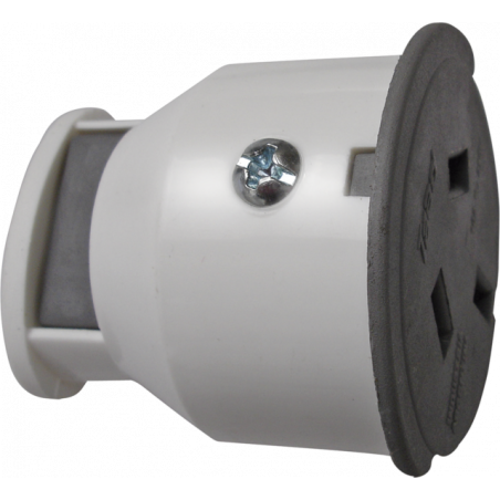 Ficha taad con neutro hembra gris