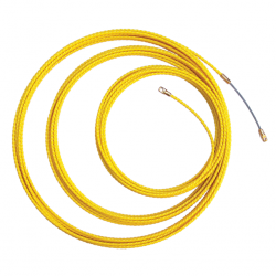 Cinta viyilant pasacable 5mm 25mts helicoidal amarillo