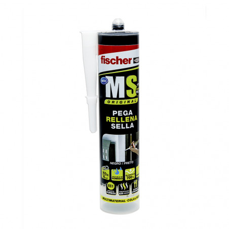 Sellador fischer adhesivo ms express gris 290ml