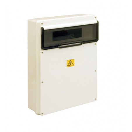 Caja roker 12 modulos montaje de tomas exterior ip65