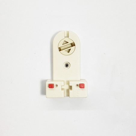 Zocalo combinado con rotor para tubos de 40w