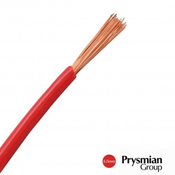 Cable Prysmian 1x6 rojo