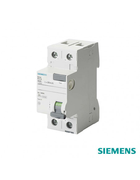 Disyuntor siemens 2x25a 300ma