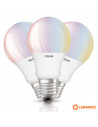 Lampara rgb con control 7.5w blister x 3