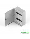Gabinete estanco con contrafrente din 60x75x10