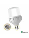 Lampara led 50w plastica + adaptador high power luz fria