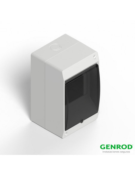 Caja exterior ip65 para termicas 4 polos