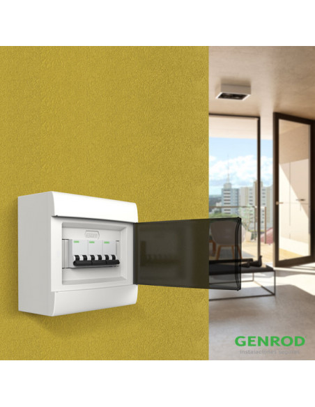 Caja exterior ip65 para termicas 9 polos