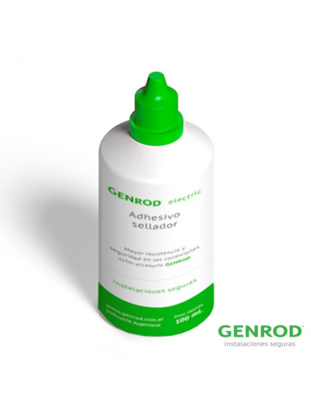 Pegamento transparente para caño/accesorio