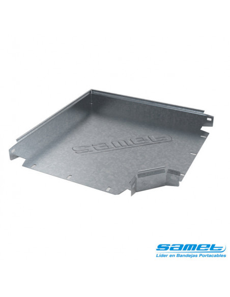 Curva plana perforada 90º de 300mm