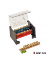 Distribuidor tetrapolar 125a profesional 7 conexiones