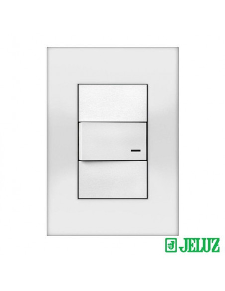 Tapa verona platinum 5x10cm 3 modulos blanco