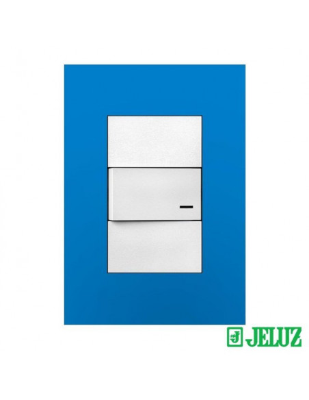 Tapa verona platinum 5x10cm 3 modulos azul