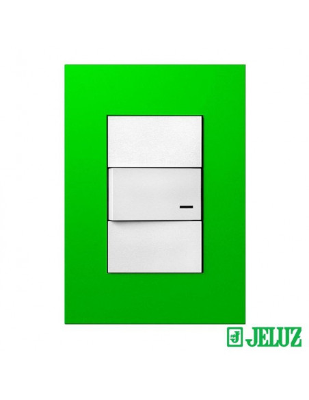 Tapa verona platinum 5x10cm 3 modulos verde