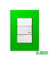 Tapa verona platinum 5x10cm 3 modulos verde