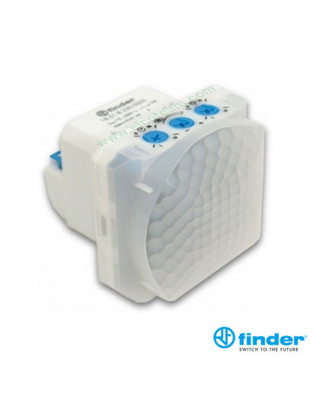 Detector de movimiento y presencia 1na 10a 250/400vac para aplique y embutir