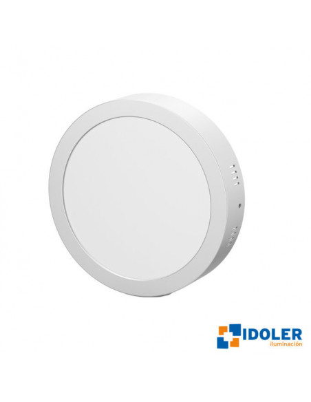 Plafon 18w luz fria redondo