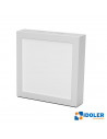 Plafon 12w luz fria cuadrado