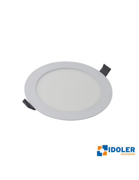 Panel 24w luz fria redondo