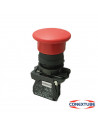 Pulsador conextube push/pull 22 nc rojo 40