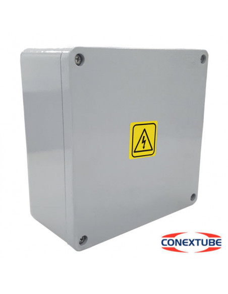 Caja conextube 150x150x100 aluminio inyectado ip65