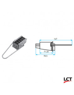 Pinza lct pkd-20 de anclaje...
