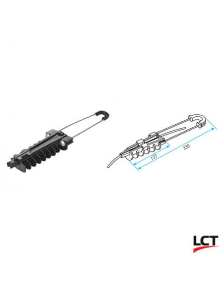 Conjunto lct pra-1500 de retencion autoajustable