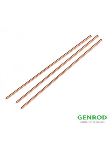 Jabalina 1/2' 3 mts. cobre