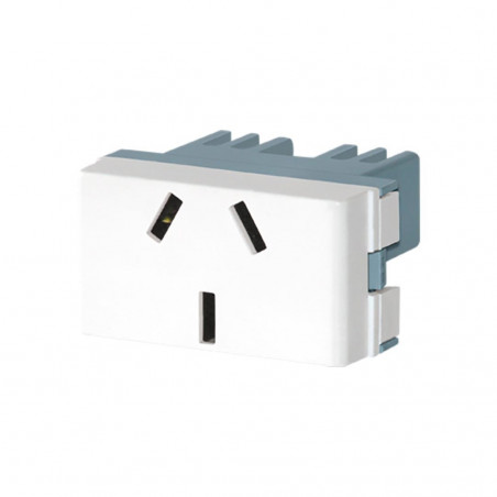 Tomacorriente verona 10a bornera alineada