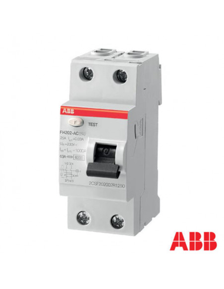 Disyuntor 2x25a 30ma