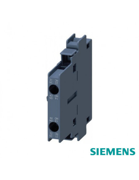 Contacto sirius auxiliar 1na+1nc lateral para 3rt1