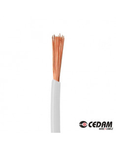 Cable cedam 1x2,5 mm blanco
