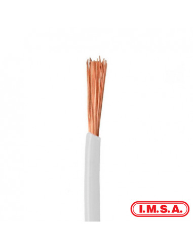 Cable Imsa 1x2,5mm blanco