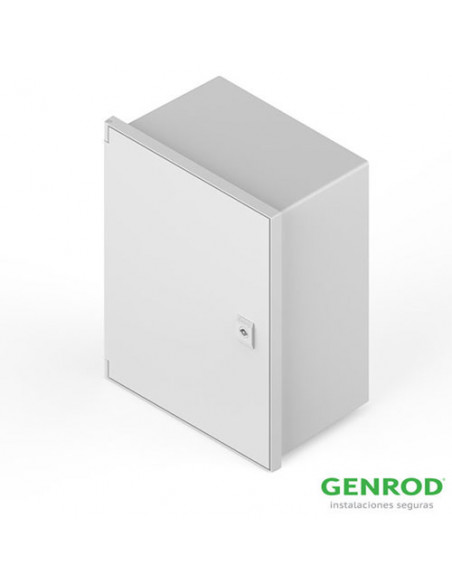 Gabinete estanco 320x420x150 pvc ip65 con bandeja