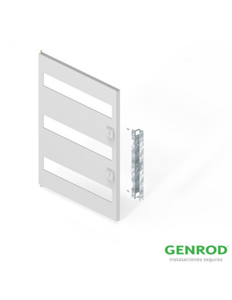 Contrafrente 750x900 calado 5x32 para gabinete estanco