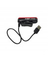 Linterna Kuest para bicicleta trasera recargable con base