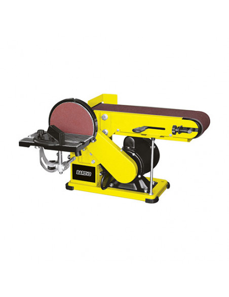 LIJADORA BAROVO DE BANCO COMBINADA 1/2HP 150MM 100X914MM
