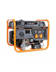 GENERADOR LOGUS GL8500E PREM. 8500W 220V-12V 16HP ELECT.