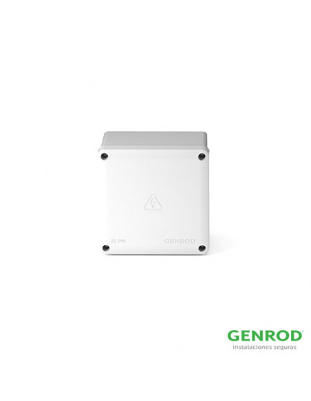 Caja de paso 165x165x65 ip65 blanco