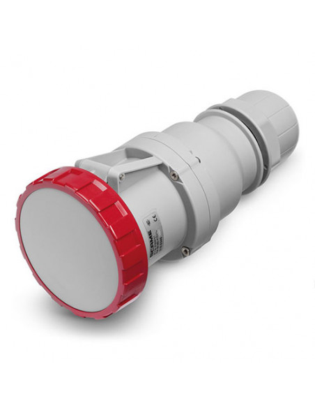 Acople scame 3 Polos + neutro + Tierra 63a 380v