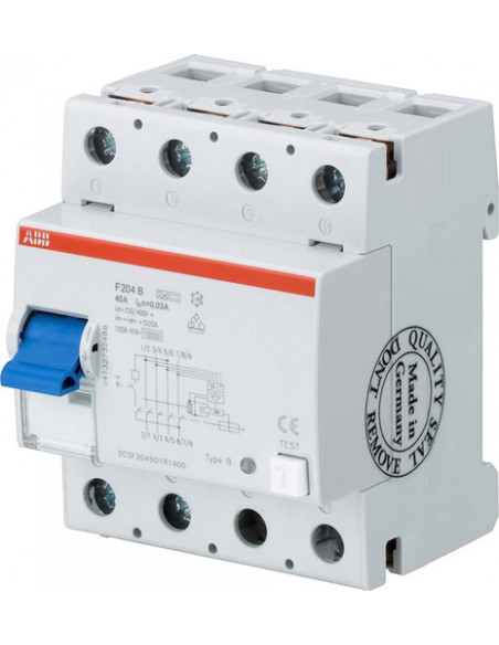 DISYUNTOR ABB 4X125A 30MA