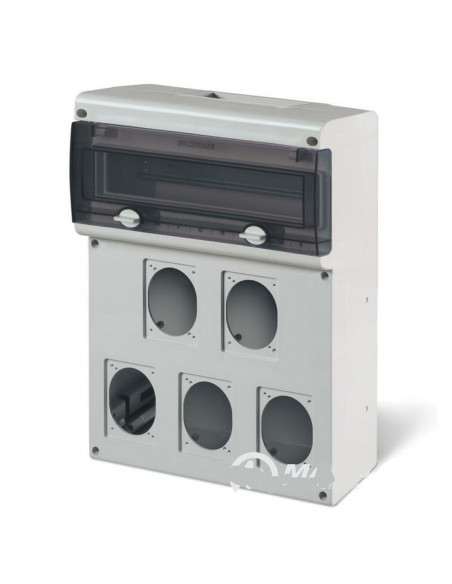 TABLERO SCAME BLOCK5 VACIO IP66-P/5 BASES 10 DIN