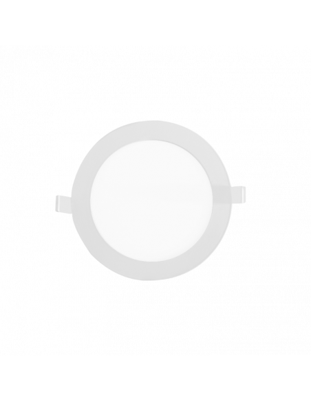 PANEL  MACROLED REDONDO 12W  CALIDO