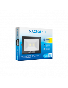 reflector Macroled 30W luz...