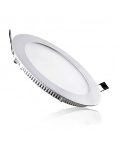 PANEL  MACROLED REDONDO 24W  FRIO