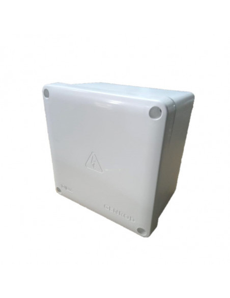 Caja de paso estanca gris ip65 115x115x65