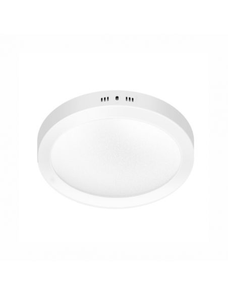 PLAFON MACROLED REDONDO 18W  CALIDO