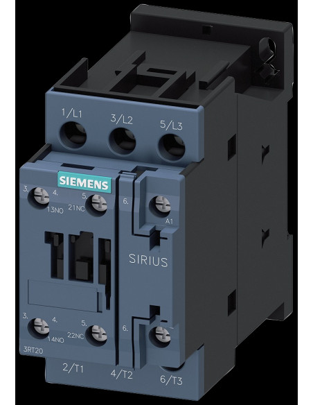 CONTACTOR SIEMENS 12A 5,5KW 1NA 1NC 24V