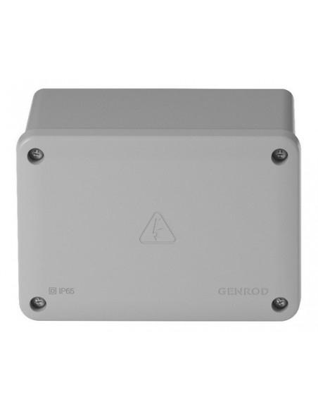 Caja de paso 160x210x80 ip65 gris