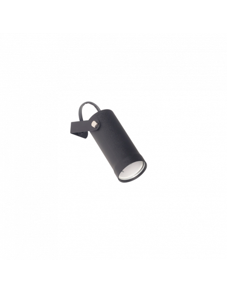 CABEZAL SAN JUSTO TUBO NEGRO 1 LUZ